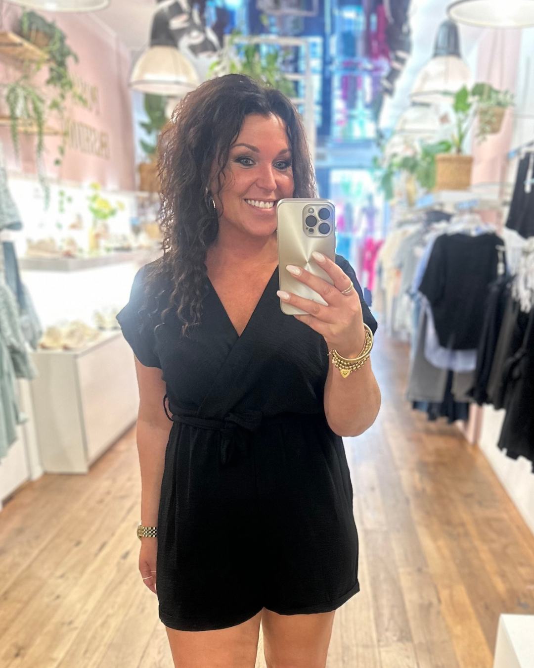 Playsuit Asra - Zwart