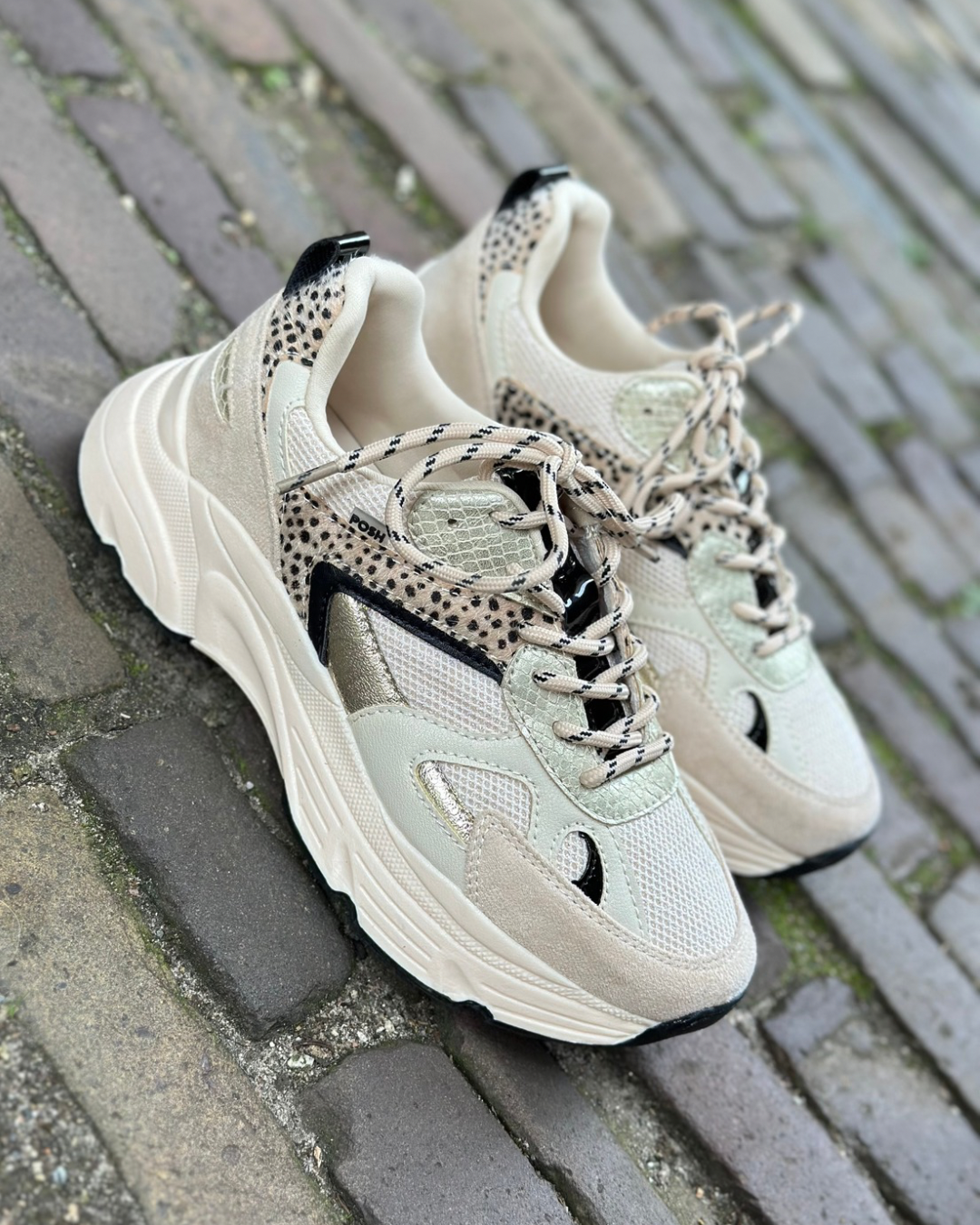 Posh sneakers Ayoki | Warm beige