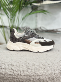 Posh sneakers Ayoki | Donkerbruin