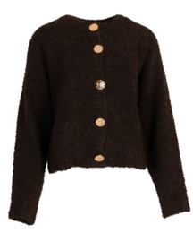 Cardigan Yara - Donkerbruin