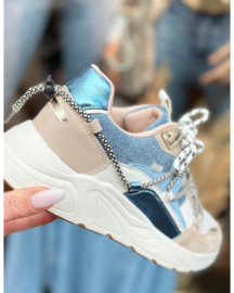 Posh sneakers Cari | Lichtblauw
