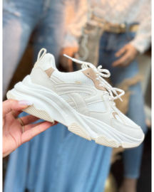 Posh sneakers Gigi | Off white/ beige