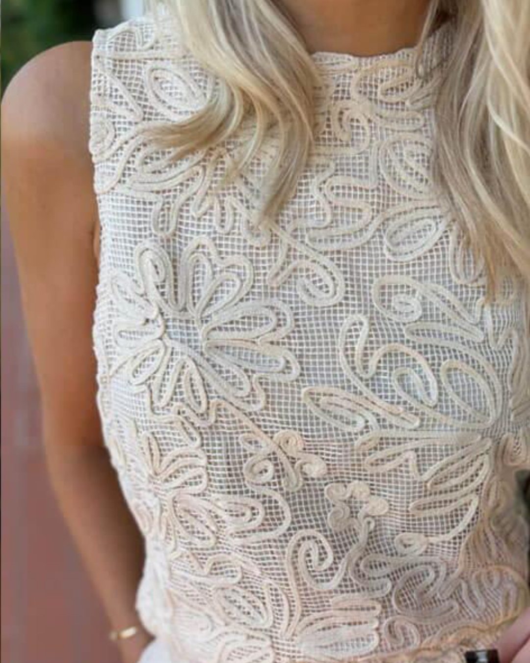 Co-ord set Olivia - Crème