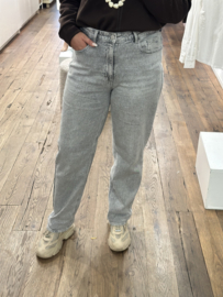 Jeans Kelly hw straight - Grijs