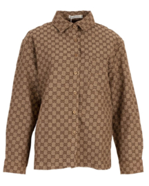 Blouse Chantie - Bruin