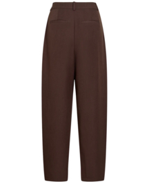Barrel pantalon Leora - Coffee