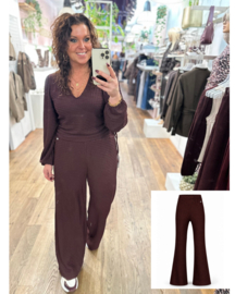 Broek Mea - Burgundy