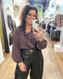 BLouse Malma - Raisin