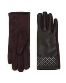 Studs handschoenen • Coffee