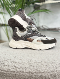 Posh sneakers Ayoki | Donkerbruin