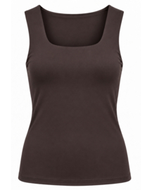 Tanktop Kenza • Coffee
