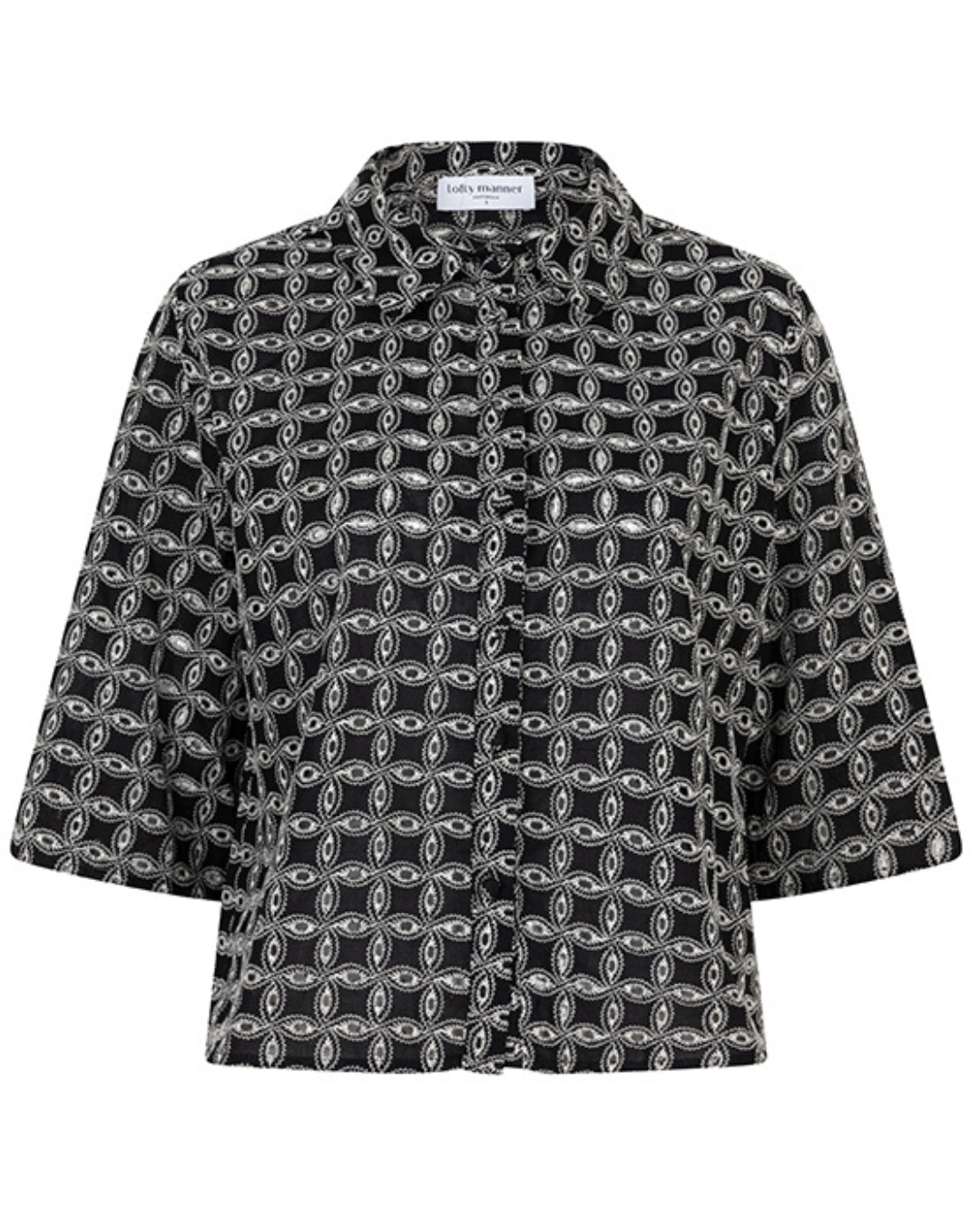Blouse Neni - Zwart wit