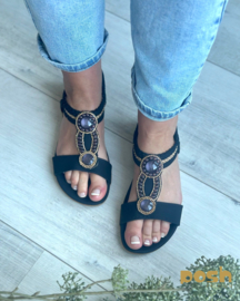 Kelly Jo sandalen Nori - zwart
