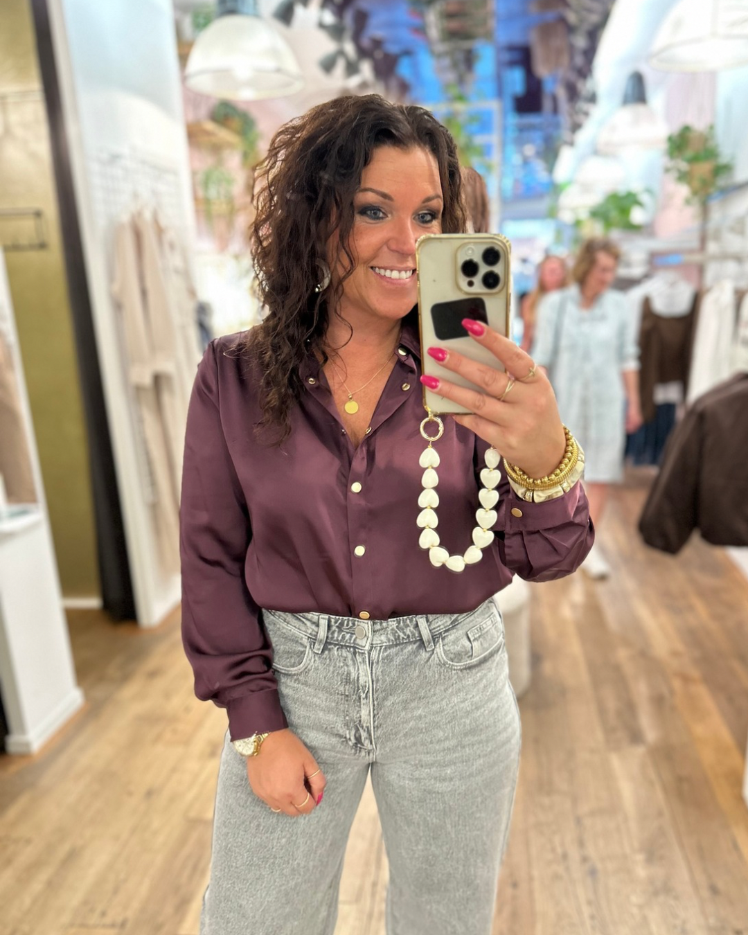 Blouse Zora - Wine