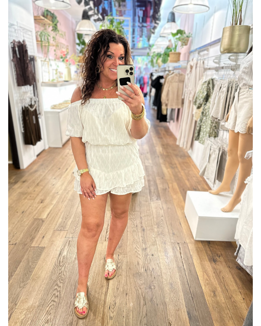Playsuit Gini - Off white