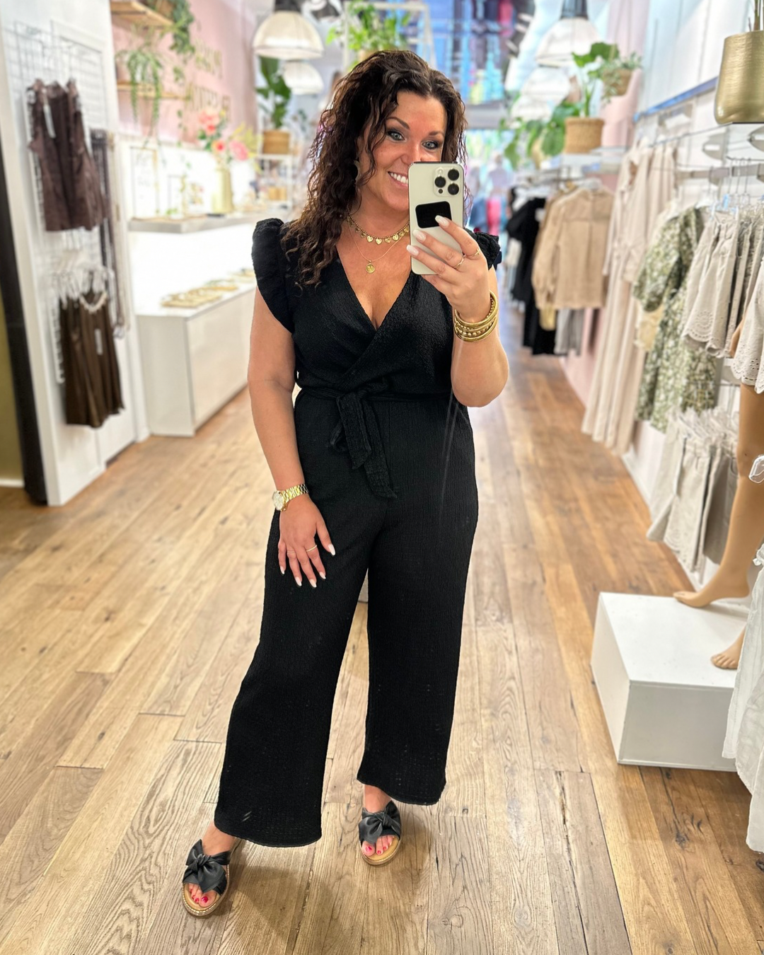 Jumpsuit Wanda - Zwart