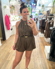 Ballon playsuit Rosa - Bruin