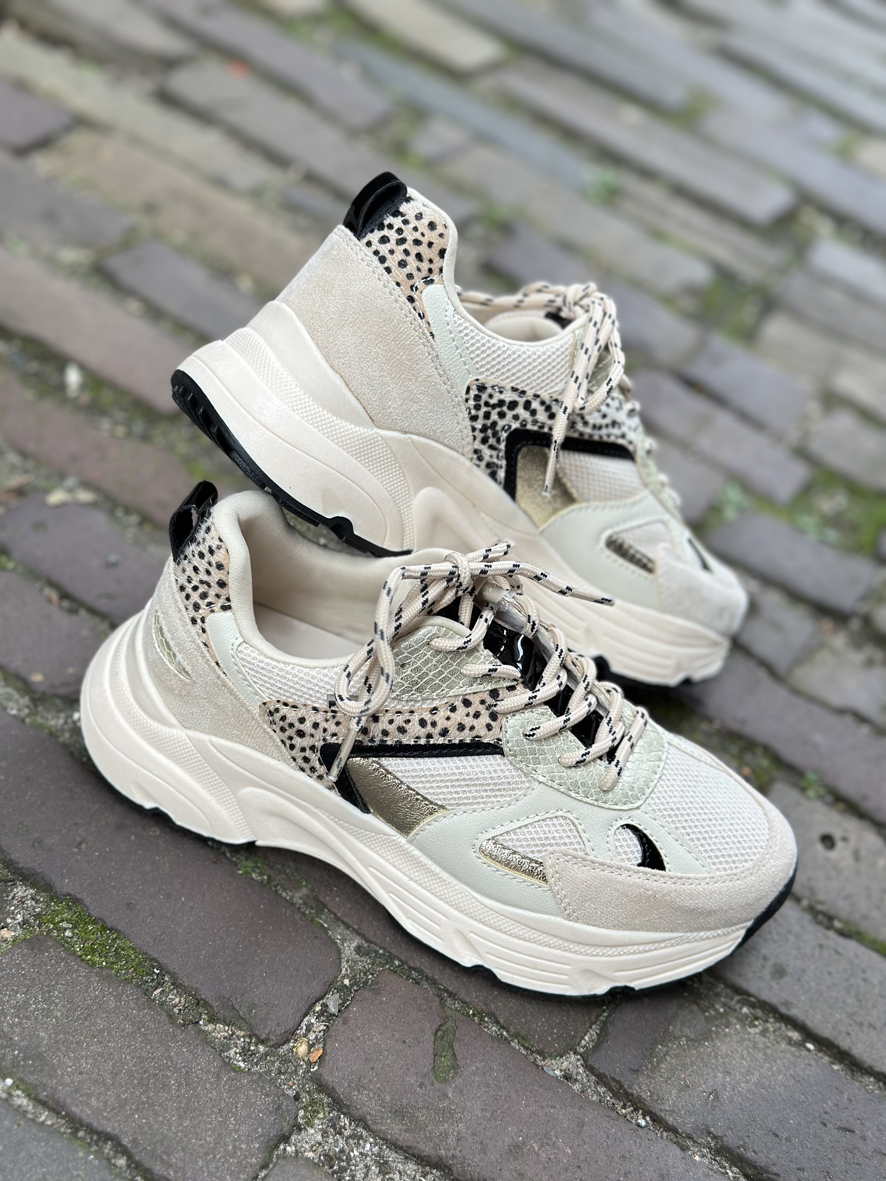 Posh sneakers Ayoki | Warm beige