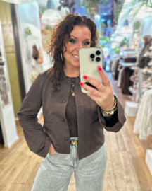 Blouse Leora - Coffee