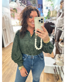 Blouse Laurien - Groen