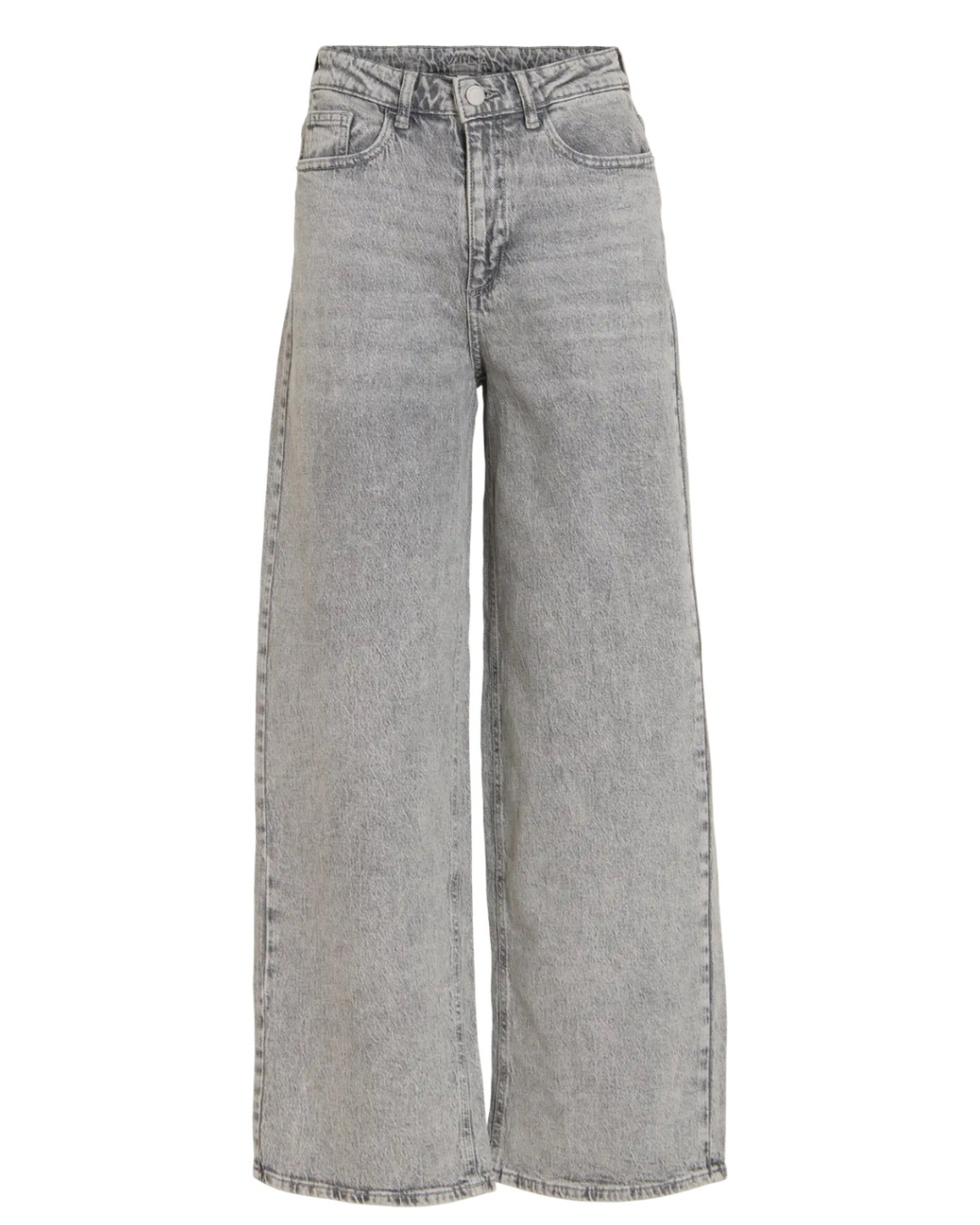 Freya high waist wide fit jeans - Grijs