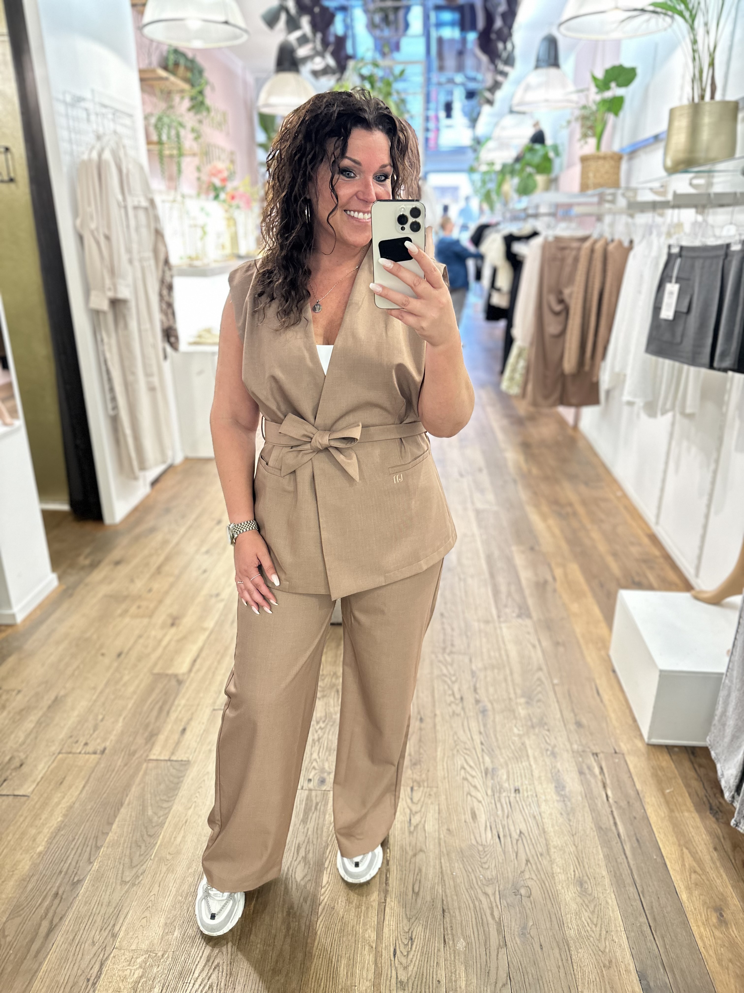 Gilet Aalya - Taupe