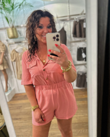 Playsuit Anke - Koraal