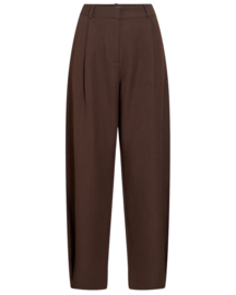 Barrel pantalon Leora - Coffee