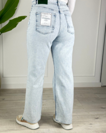 Etiquett jeans Hannah | Bleachy bleu