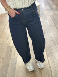 Barrel jeans Noah • Blauw