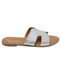 Slippers Kate | Zilver