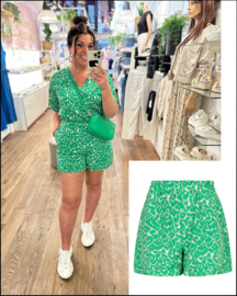 Short Sade | Groen print