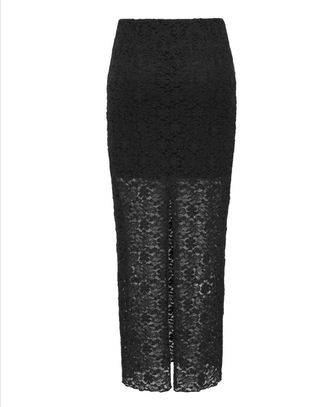 Long skirt Lorenza - Zwart