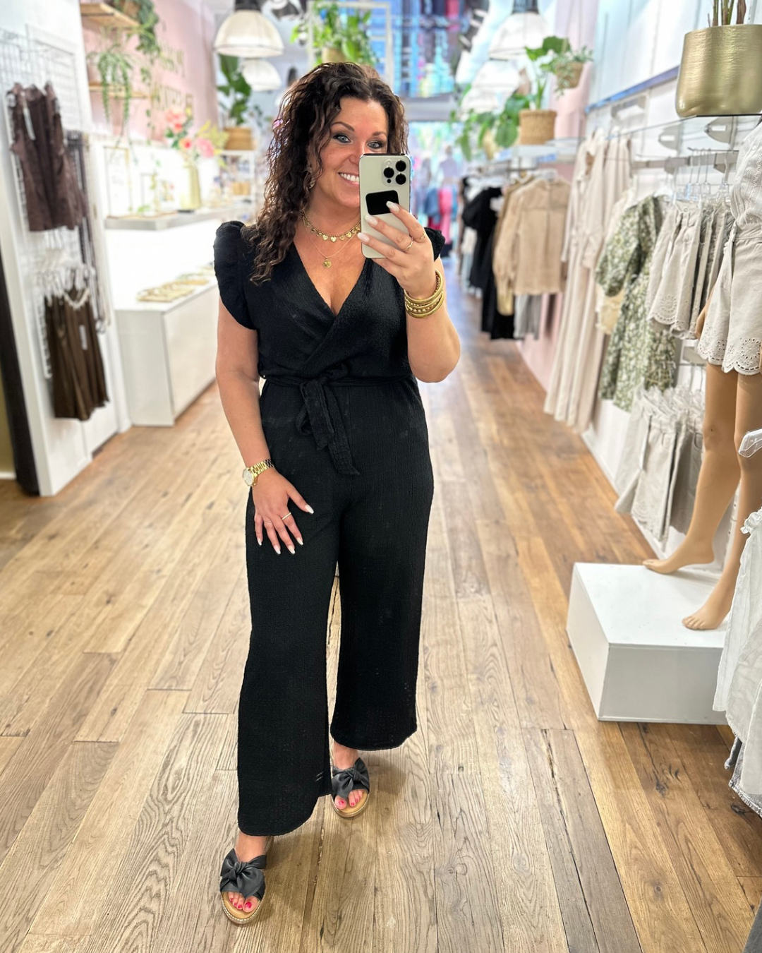 Jumpsuit Wanda - Zwart