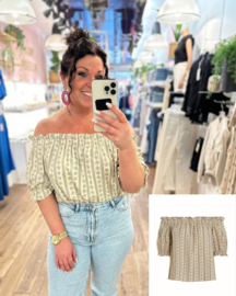 Off shoulder top Laura