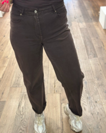 Barrel jeans Reza • Bruin