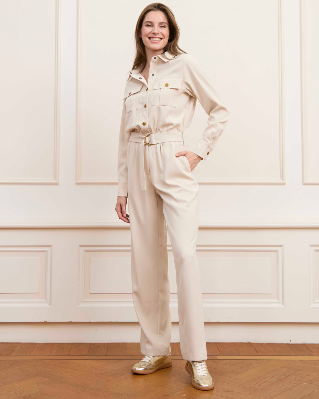 Jumpsuit Marie - Beige