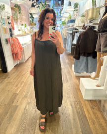Maxi jurk Lindau - Bruin
