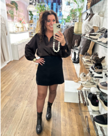 Blouse Enna - Coffee