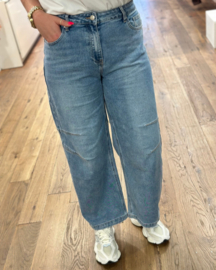 Barrel jeans Diane • Blauw