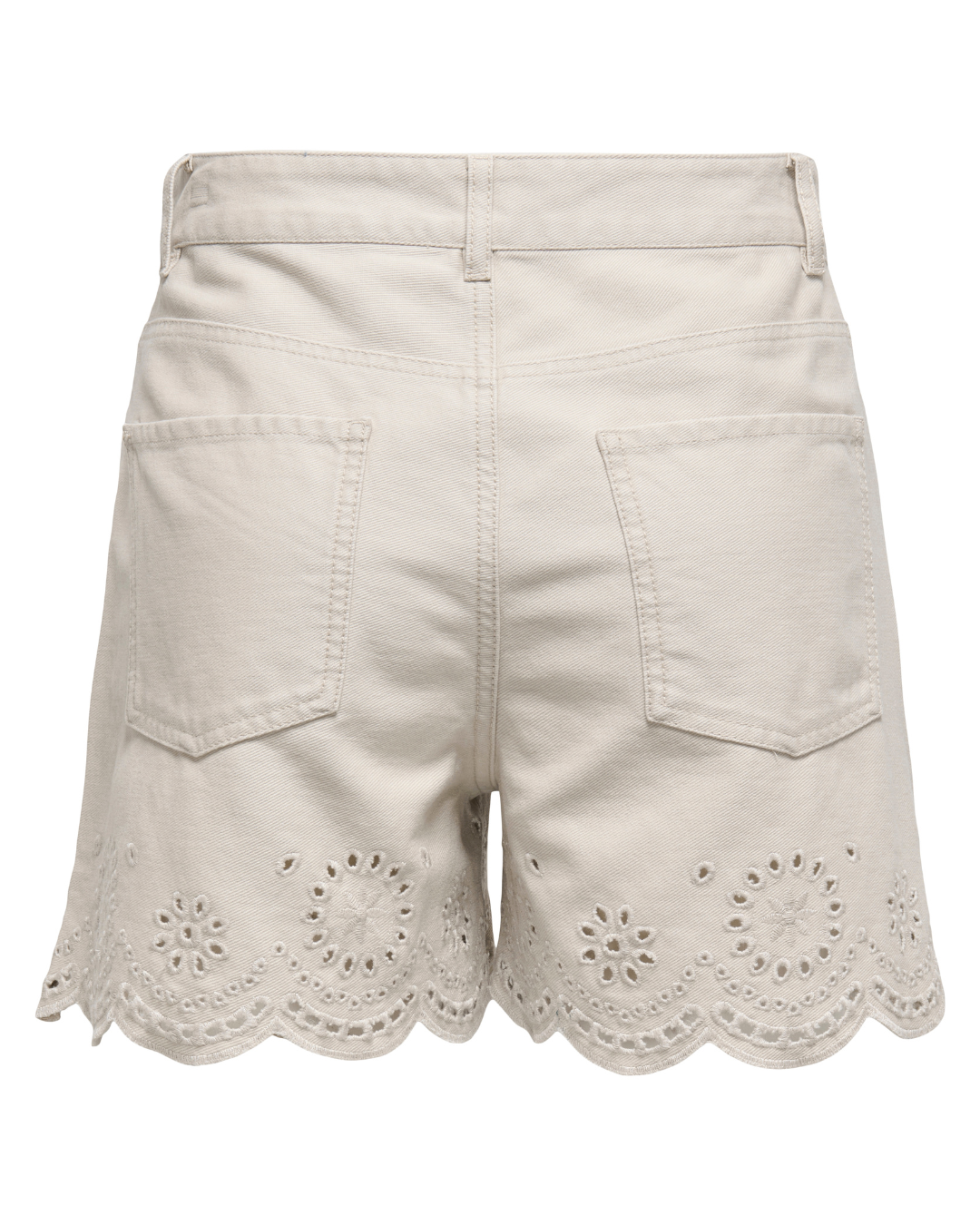 Sanja high waist short - Stone
