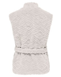 Teddy gilet Ganja | White sand