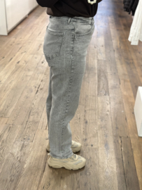 Jeans Kelly hw straight - Grijs
