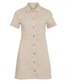 Denim jurkje Nisa - Beige