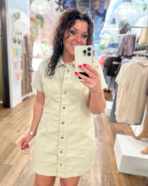 Denim jurkje Nisa - Beige