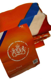 Oranje Fleece Plaid