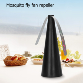 Vliegen verjager ventilator zwart Mosquito Fly fan