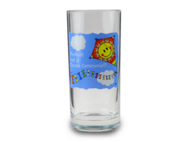 Communie glas met Vlieger