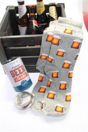 Bierkistje met Naam van de ontvanger, biersokken, bierbril