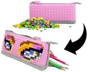 Rugtas Pixelbags roze met zakje pixels
